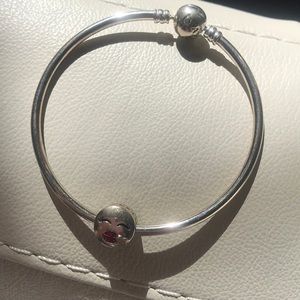 Pandora Silver Bracelet 6.3 inch